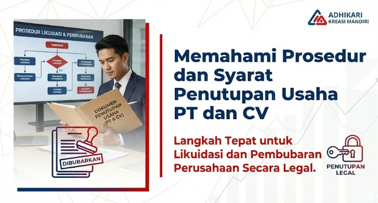 Memahami Prosedur dan Syarat Penutupan Usaha PT dan CV