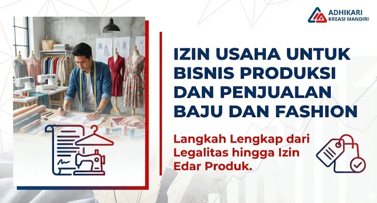 Izin Usaha untuk Bisnis Produksi dan Penjualan Baju dan Fashion