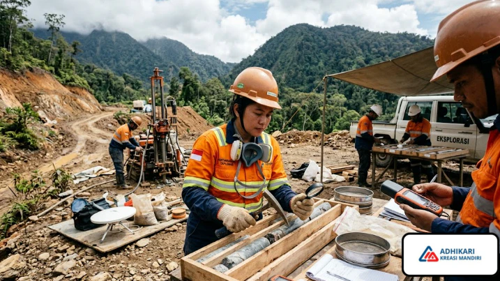 sub bidang eksplorasi tambang