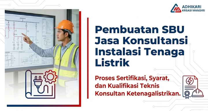 Pembuatan SBU Jasa Konsultansi Instalasi Tenaga Listrik