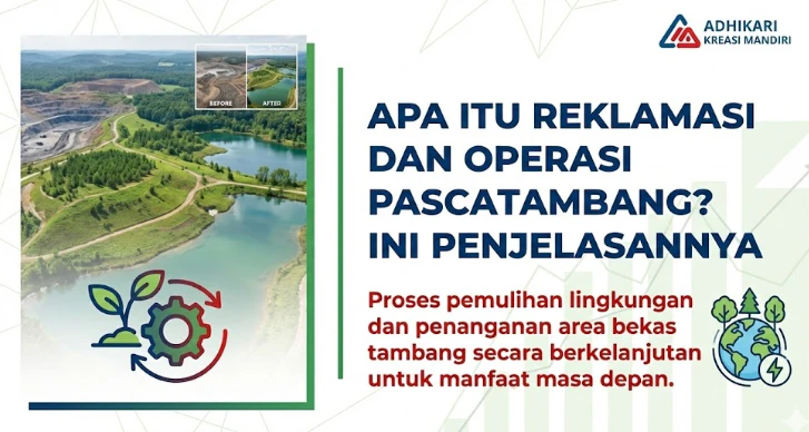 Apa Itu Reklamasi dan Operasi Pascatambang Ini Penjelasannya