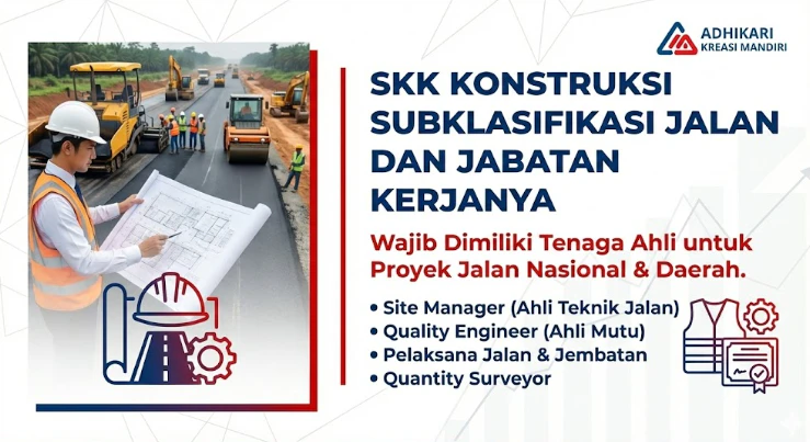 SKK Konstruksi Subklasifikasi Jalan