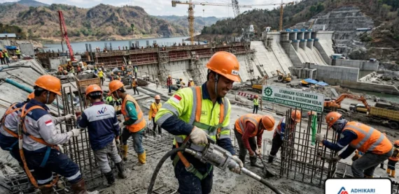 Pembuatan SKK Konstruksi Bendung dan Bendungan