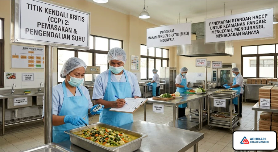 Sertifikasi HACCP untuk MBG