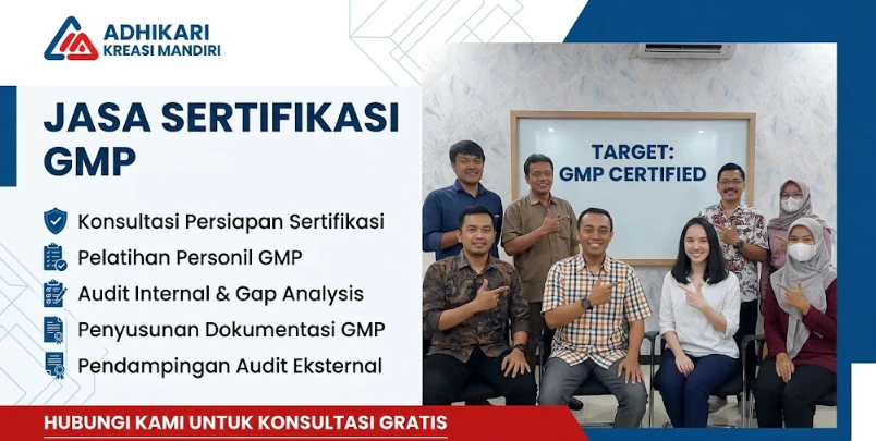 Jasa Sertifikasi GMP
