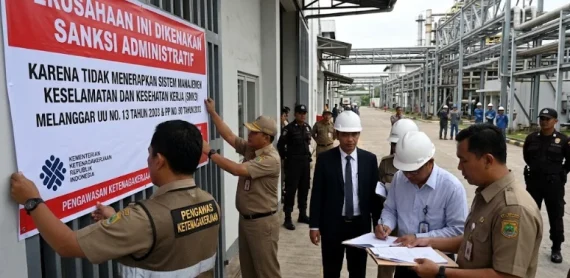 Tidak Menerapkan SMK3