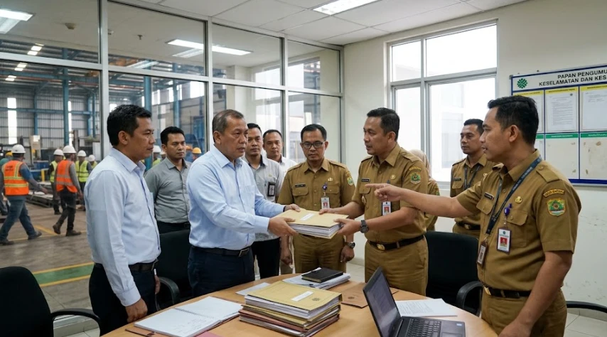 sanksi tidak menerapkan SMK3 perusahaan